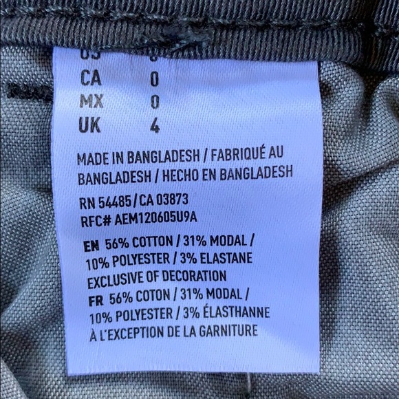 NWT American Eagle twill stretch midi short - Picture 6 of 6